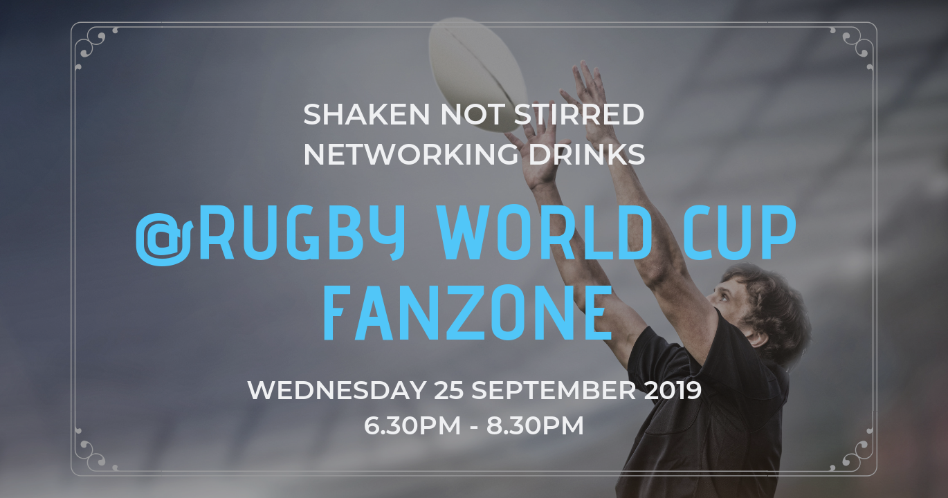Shaken Not Stirred Drinks at Rugby World Cup Fanzone