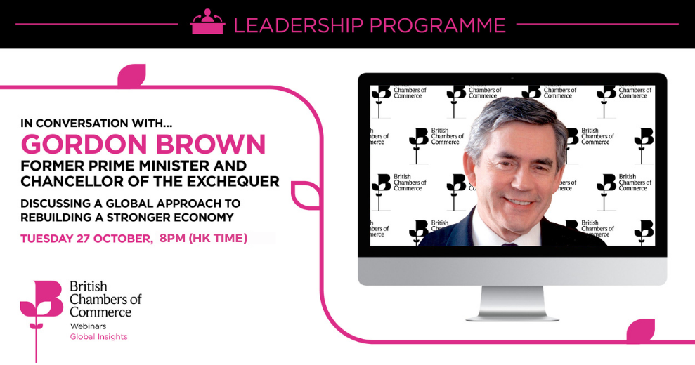In Conversation with Gordon Brown, Former PM and Chancellor