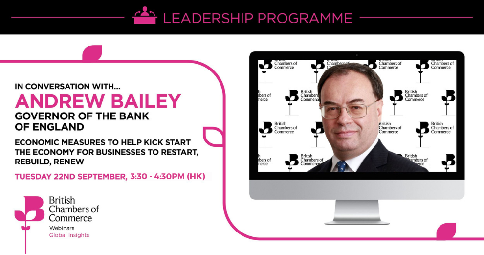 In Conversation with Andrew Bailey, Governor of the BoE